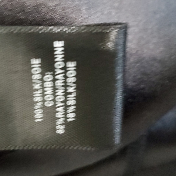 Lafayette 148 new york silk shirt size 12 - Picture 6 of 6